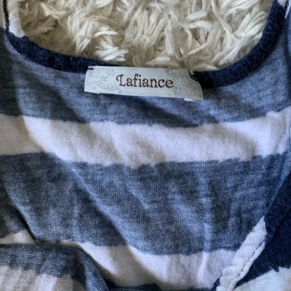 Lafiance Striped Crop Top - Picture 3 of 3